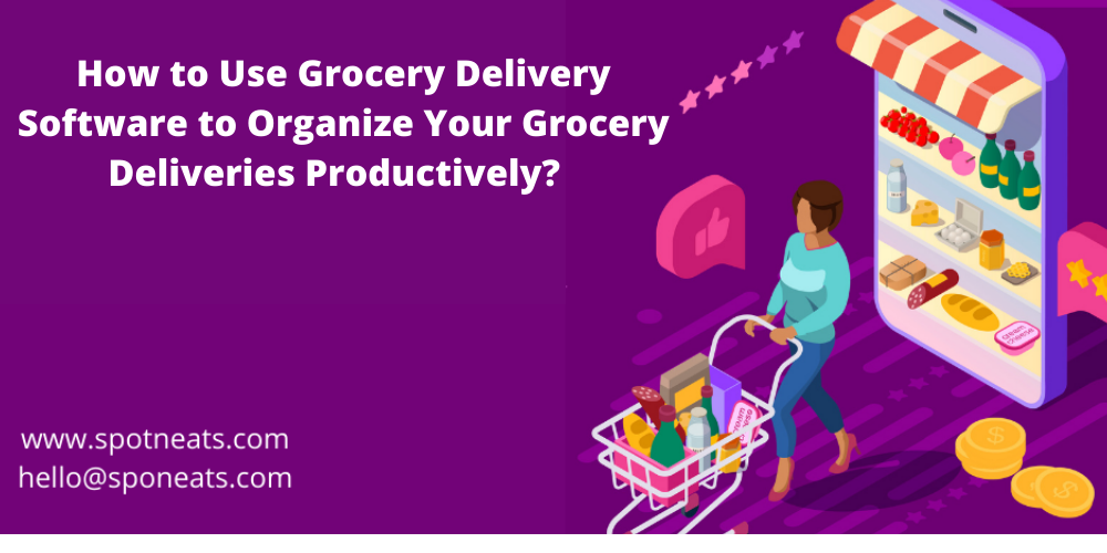 How to Use Grocery Delivery Software to Organize Your Grocery