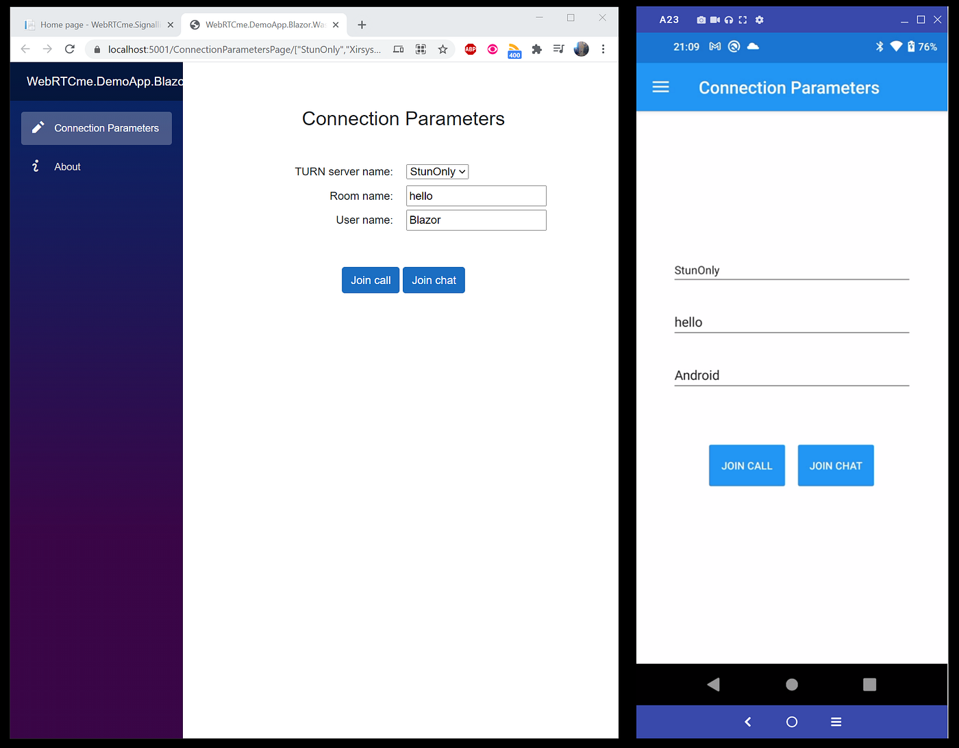 WebRTC for Blazor and Xamarin Forms with a single common API | by Melih  Ercan | Medium