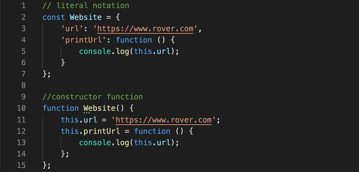 Object Literal vs. Constructor in Javascript | by Mandeep Kaur | Medium