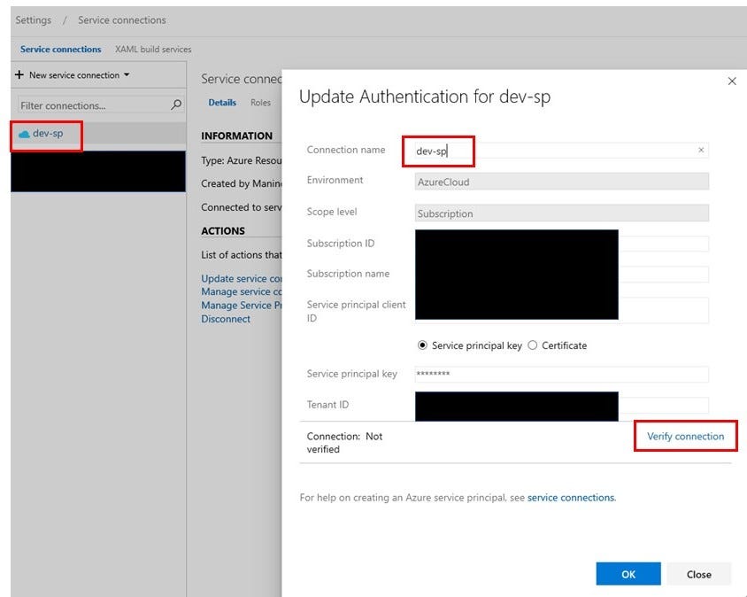Creating a single secure Azure DevOps yaml pipeline to provision