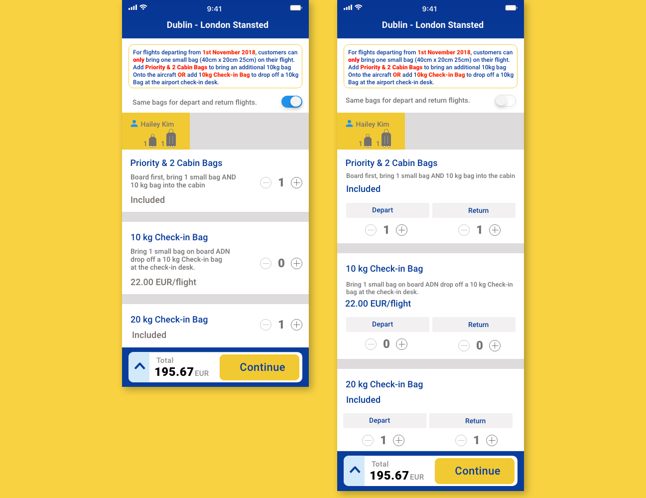 Ryanair Mobile App Redesigning Booking Process by Hailey Kim Medium