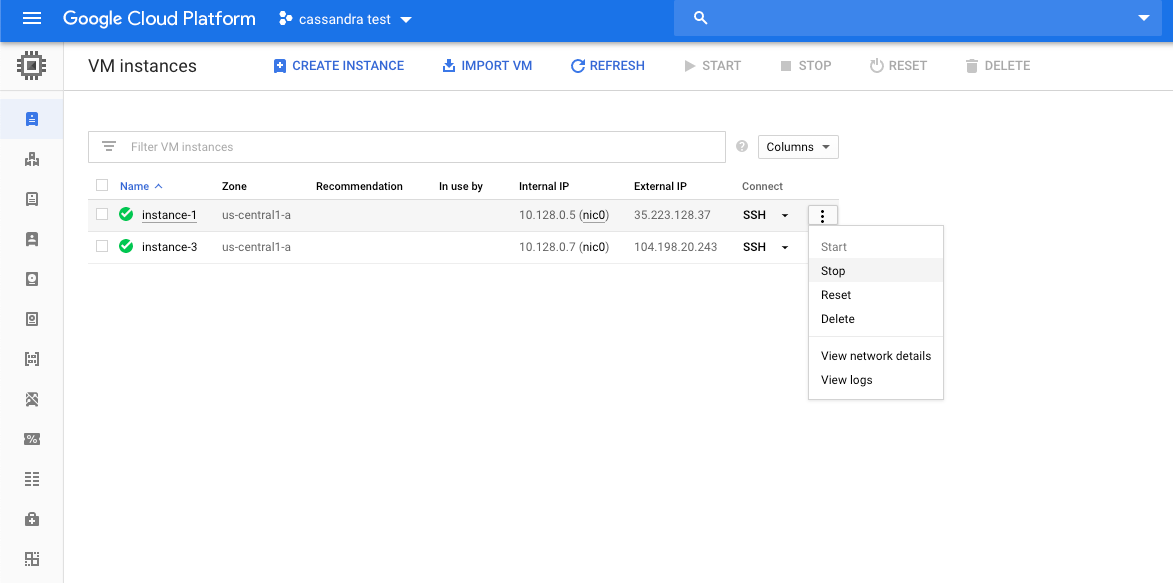 Setting up Cassandra with multiple data centers and racks using google ...
