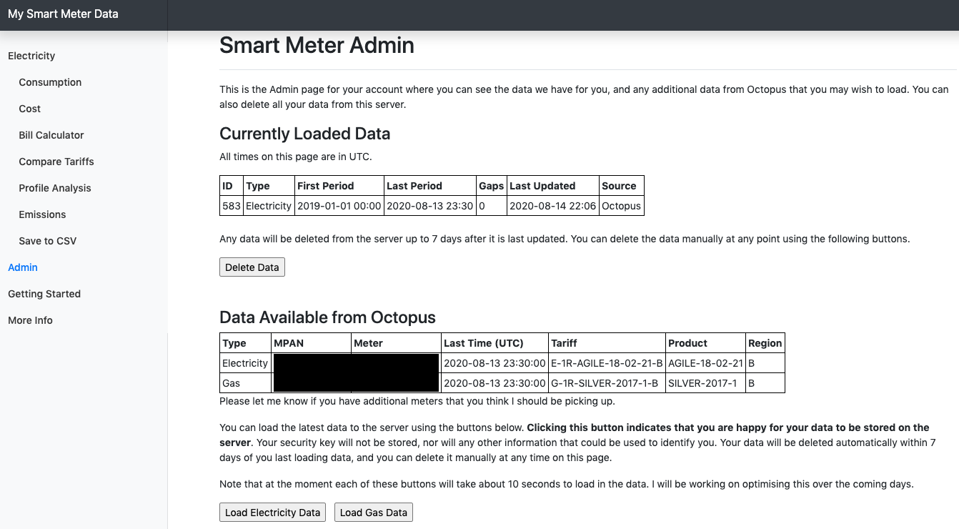 Accessing your Octopus smart meter data | by Guy Lipman | Medium