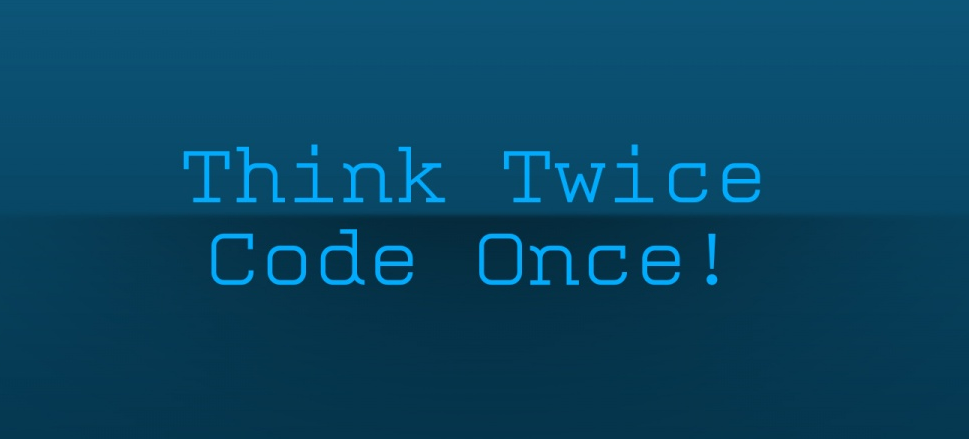 Think Twice Code Once Problems By Nilesh Jarad Mobility Medium