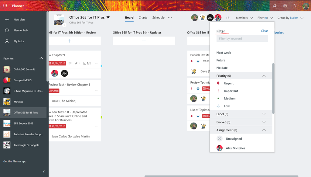 New Priority field in Microsoft Planner | by Juan Carlos González |  REgarding 365