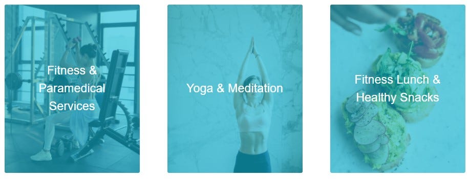 New businesses integrate wellness, health & fitness programs as an integral part of work