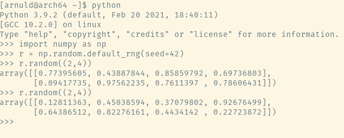 Random Numbers In NumPy. How to generate random numbers in… | by Arnuld On  Data | Towards Data Science