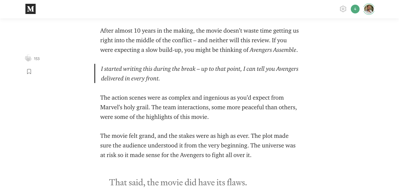 what to write in a movie review