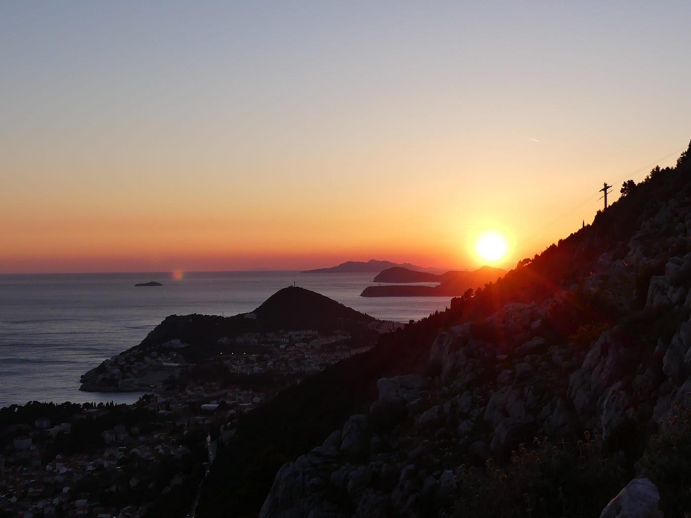 The Best Sunset Spot in Dubrovnik for Budget Travellers | by Tiani ...