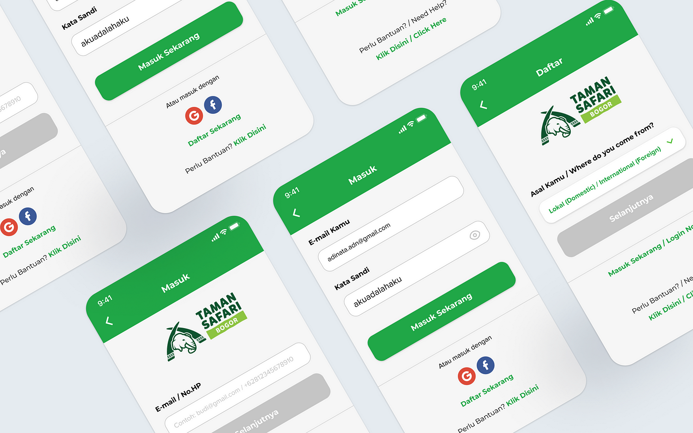 Taman Safari Indonesia App Concept  Medium