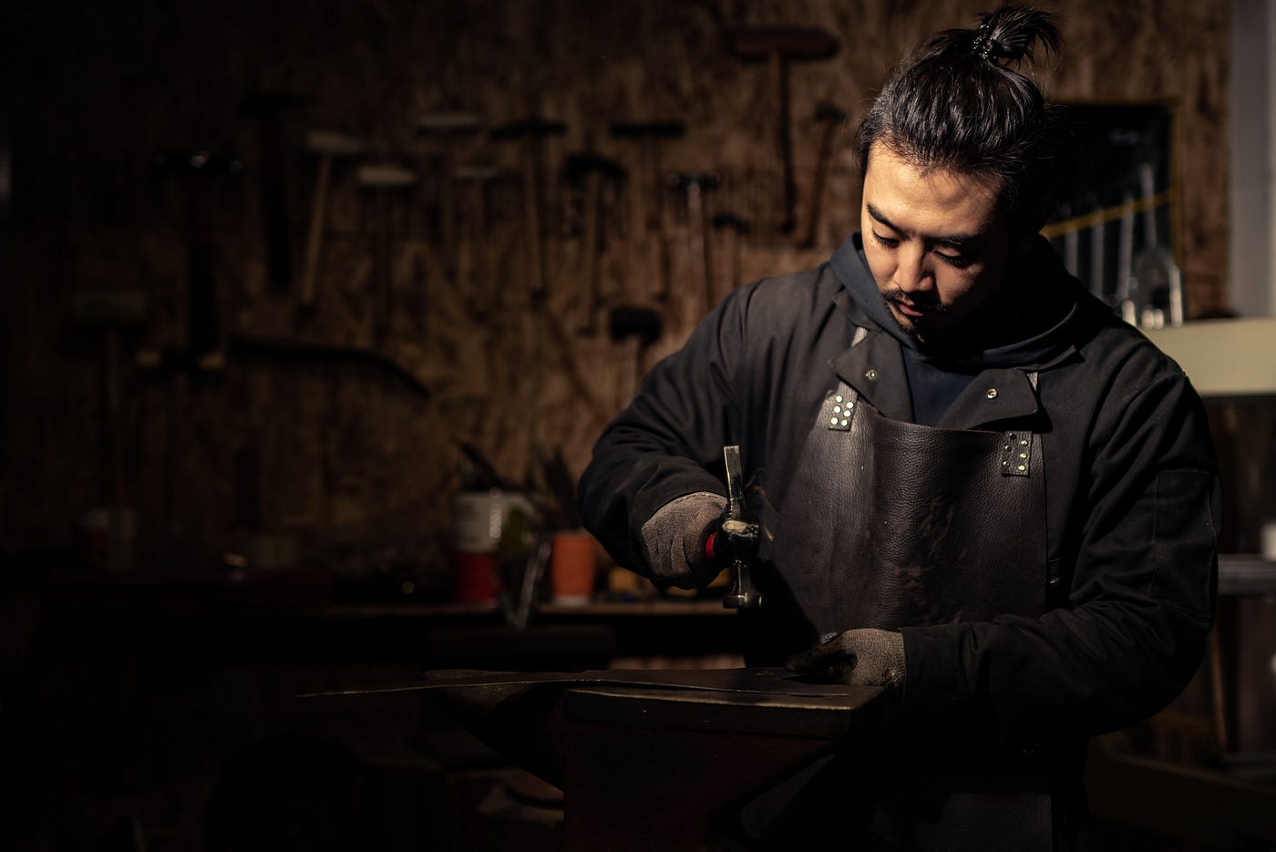Man in a workshop