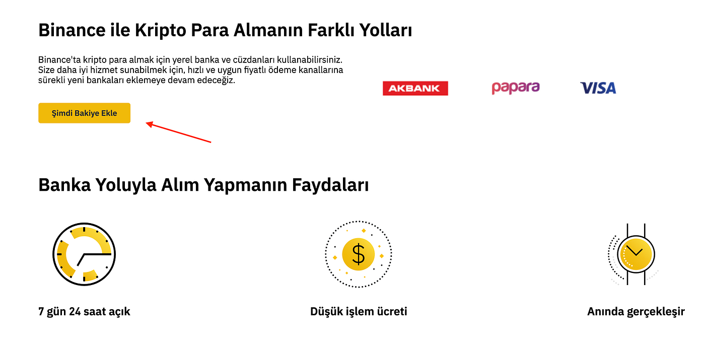 binance de havale eft secenegi turkiye icin acildi by alp isik alpisik medium