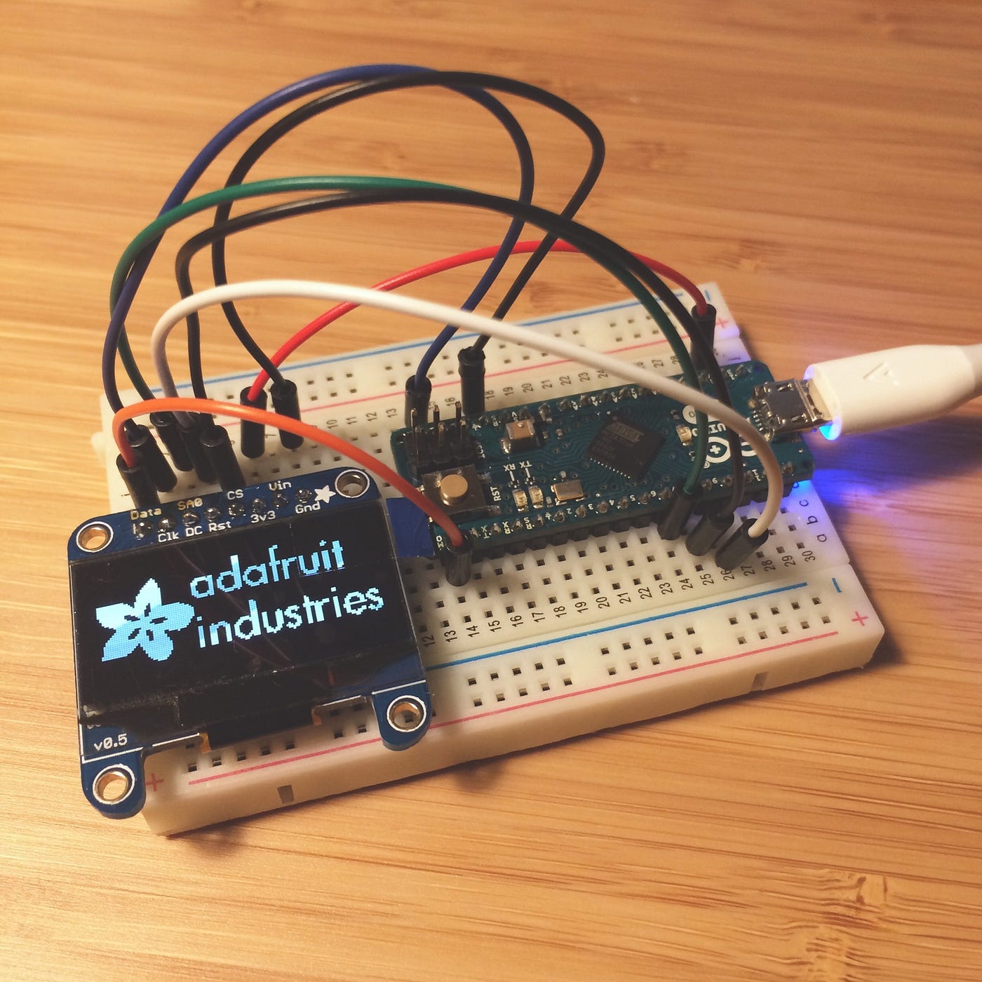 Setting up an OLED Screen with Arduino and SPI | by Aeris | Medium