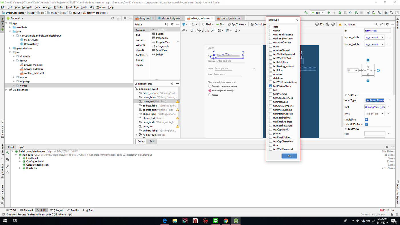 Android fundamentals 04.2: Input controls | by Kevin Reynaldi | Medium