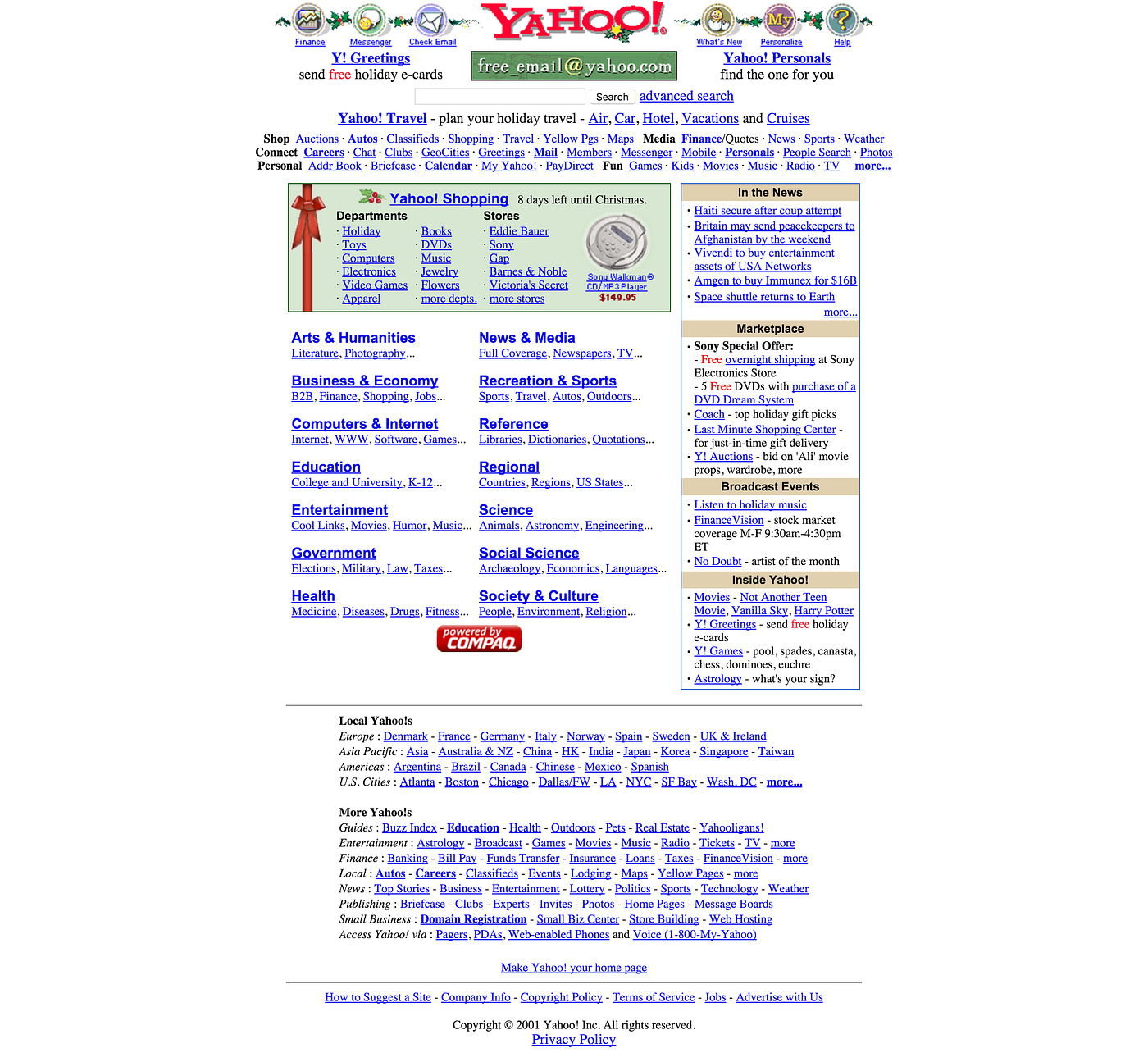 Yahoo Vs Google How The Homepage Has Evolved By Monish Kumar Medium