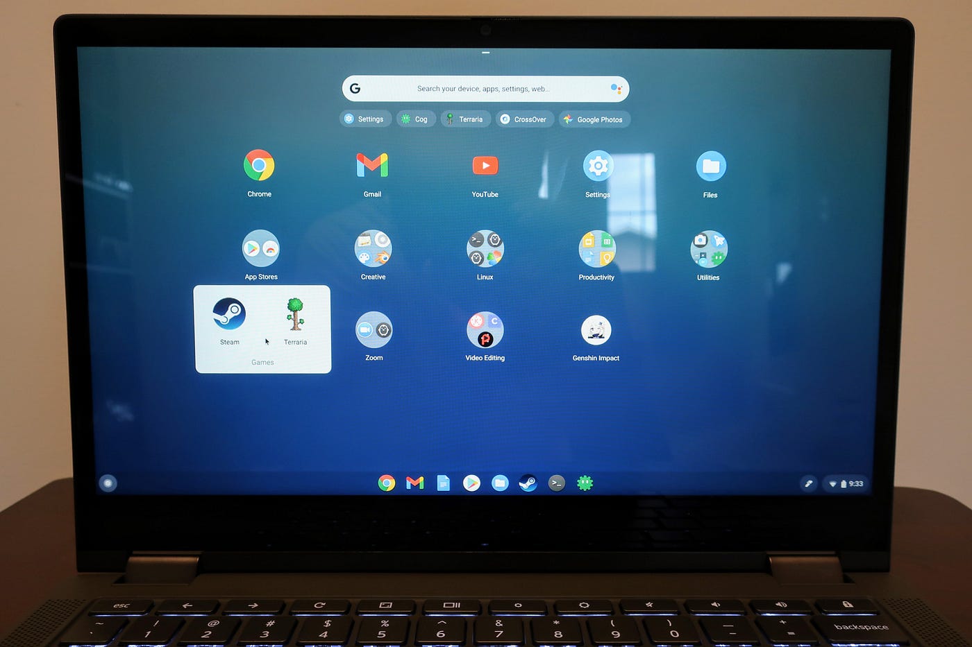 Steam Shortcuts On Chrome Os Menu Crosexperts
