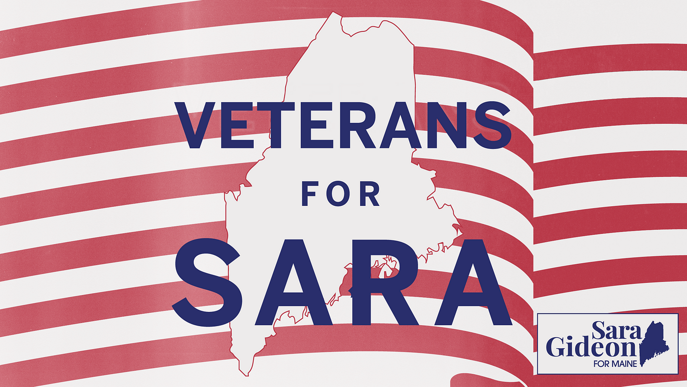 Veterans for Sara. More than 260 Maine veterans have… | by Sara Gideon |  Medium