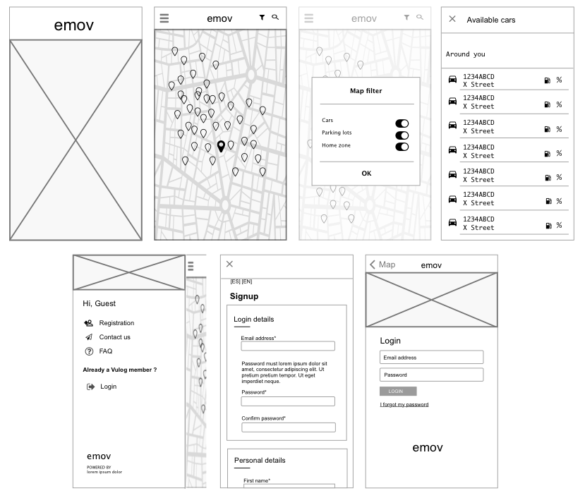 Prototyping with InVision exercise by Anita Medium