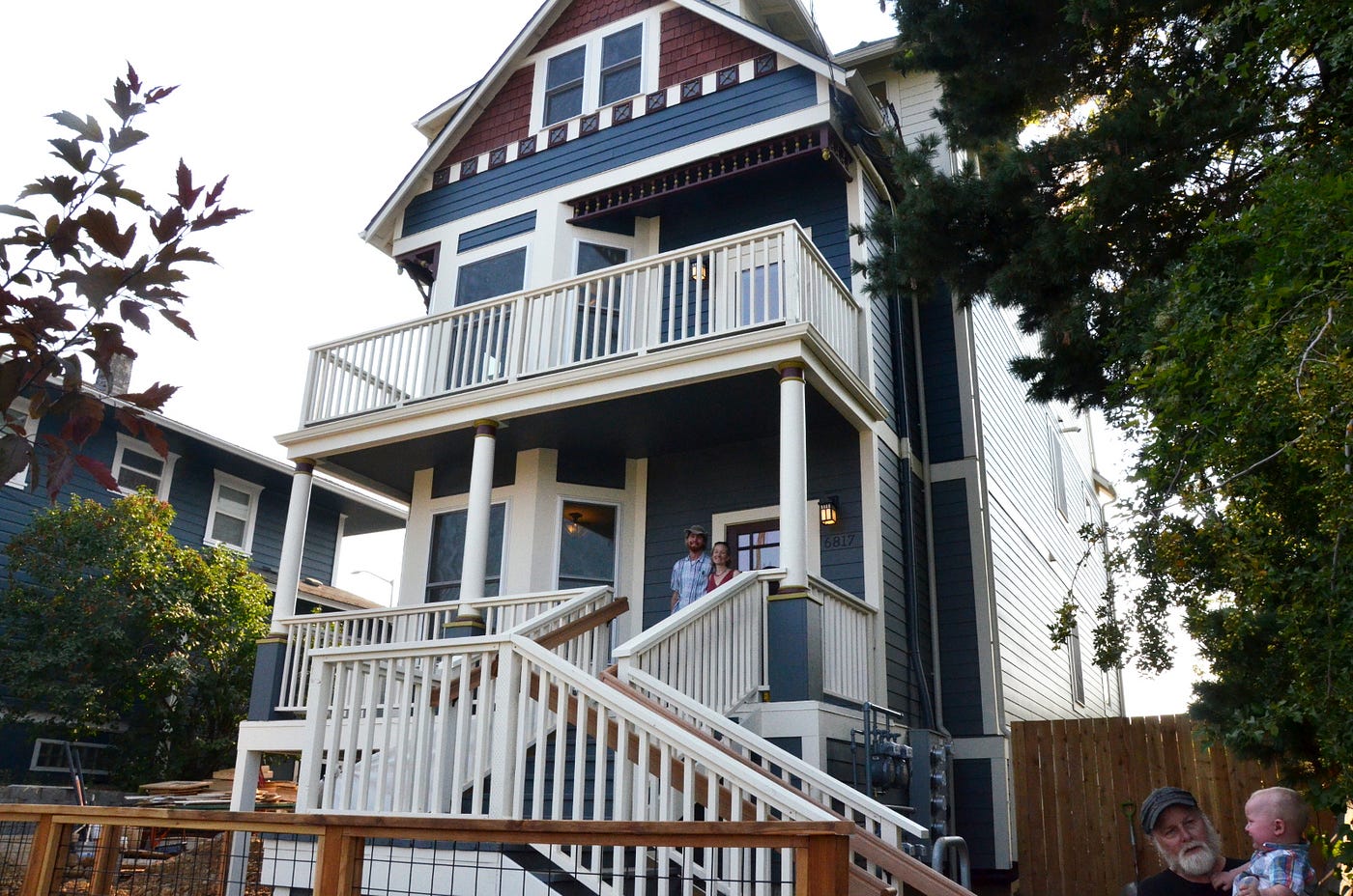 One house, four homes: Dekum project shows the potential of stacked flats |  by Portland For Everyone | Medium