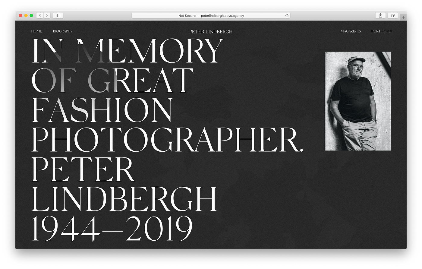 readymag blog_Best Editorial: Peter Lindbergh