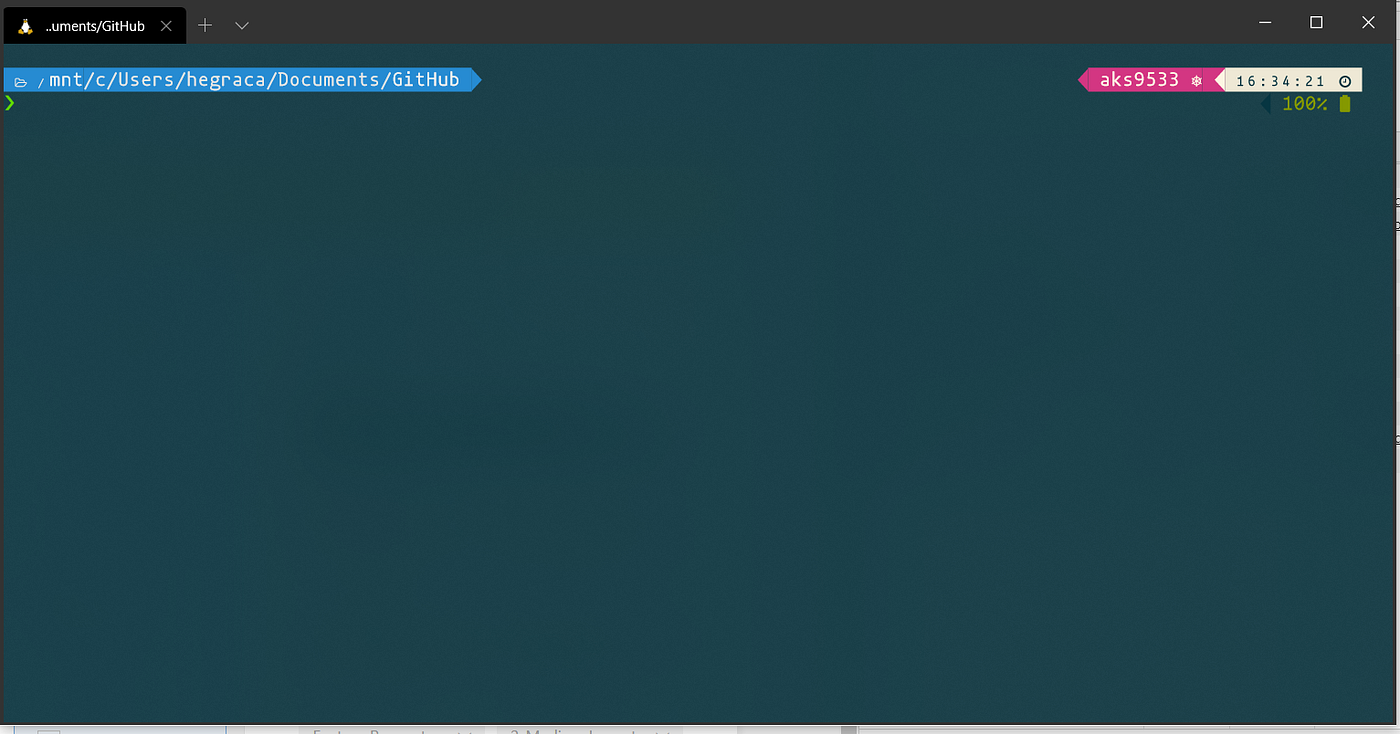 Style your Windows terminal and use WSL and PowerShell like a pro | by  Henrique Graca | Medium