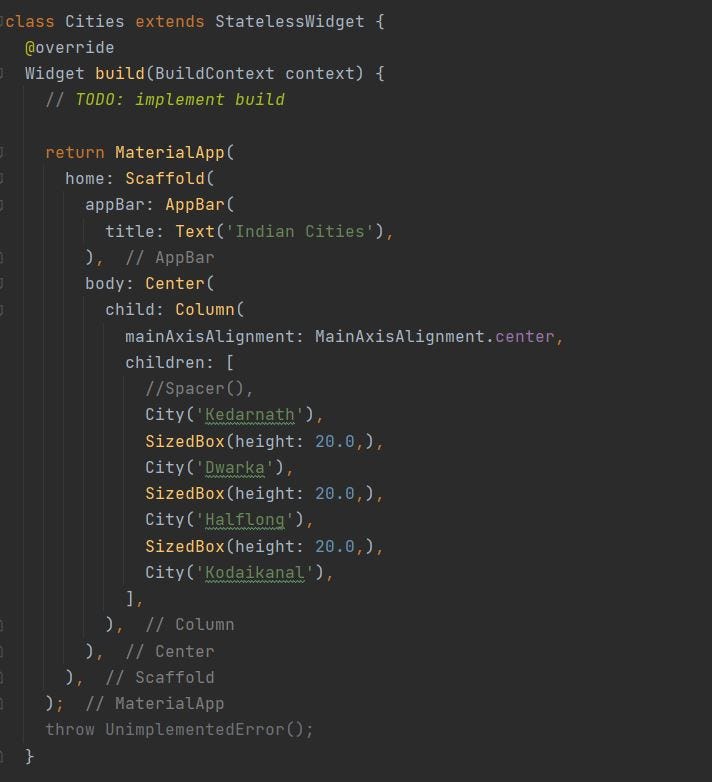 Flutter Ice Breaker: Stateless & Statefull Widgets | by Mukul Singh ...