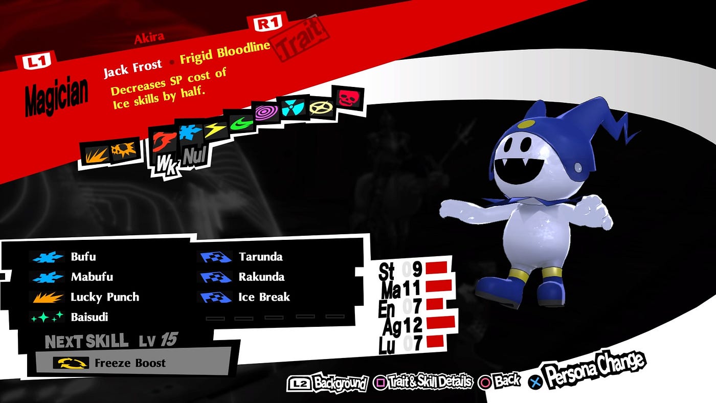 Persona 5 Royal Traits FAQ. A look at how traits work in Persona 5… | by  bainz | Medium