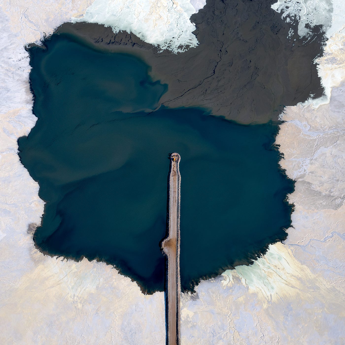 abstract photography from the sky
