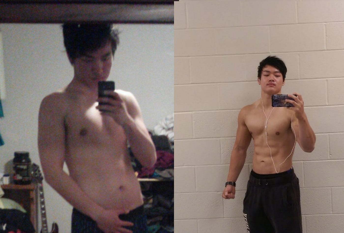 How I Gained 45 Pounds of Muscle in One Year (and How You Can, Too) | by  Rob Hwang | Medium
