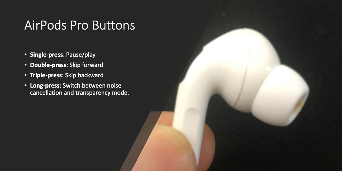 How to Skip Forward, Skip Backward, Volume Control in Your AirPods Pro | by  Vinod Sharma 🎯 Quarterly Planning Guy | Medium