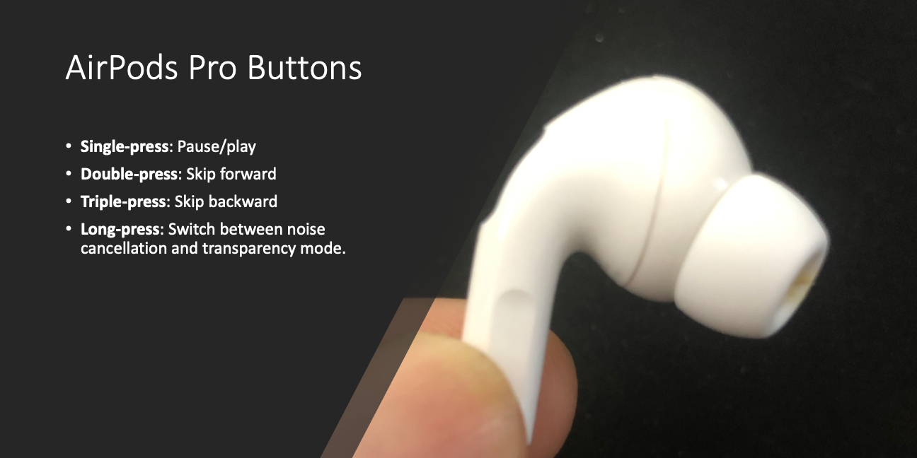 How to Skip Forward, Skip Backward, Volume Control in Your AirPods Pro | by  Vinod Sharma | Medium