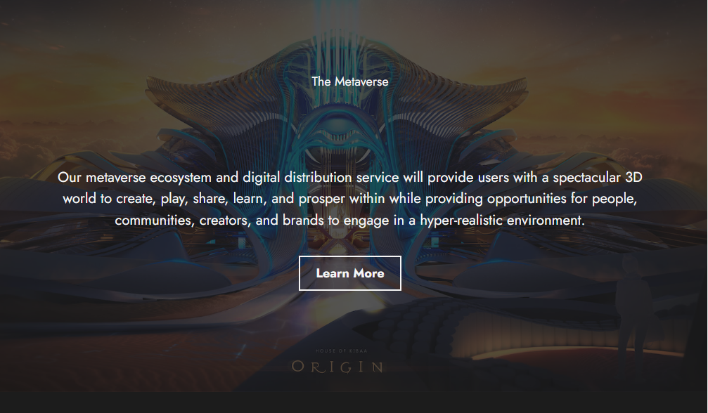 Screenshot from Looking Glass Labs https://www.lgl.io/