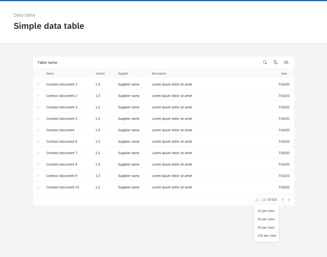 Designing better data tables for enterprise UX | by Lalatendu Satpathy | UX  Collective