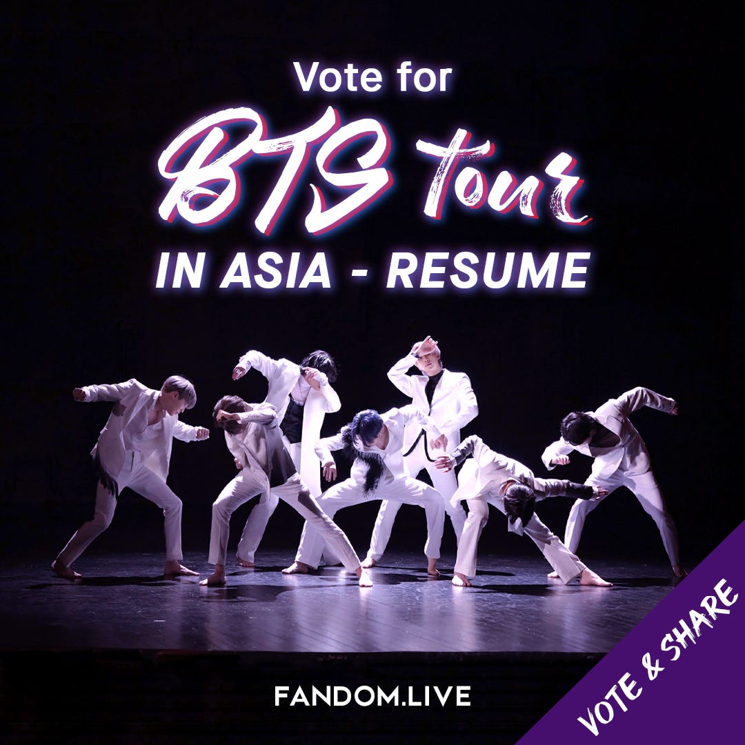 Fandom.Live BTS Tour in APAC — Round 2 by Fandom.Live Medium