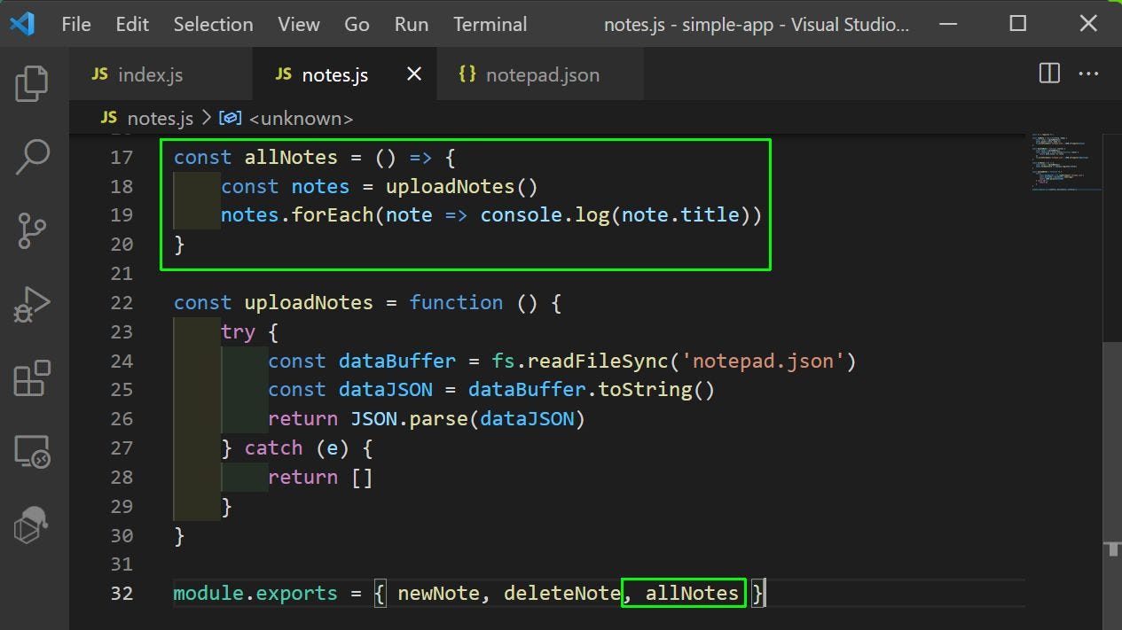 Learning NodeJs by creating a Notes app | by Nabendu Biswas | Dev Genius