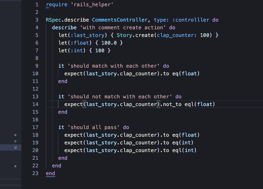 Rspec 其他常用檢測方法 除了to Eq Rspec 還提供其他檢測方法 By Yalanin Medium