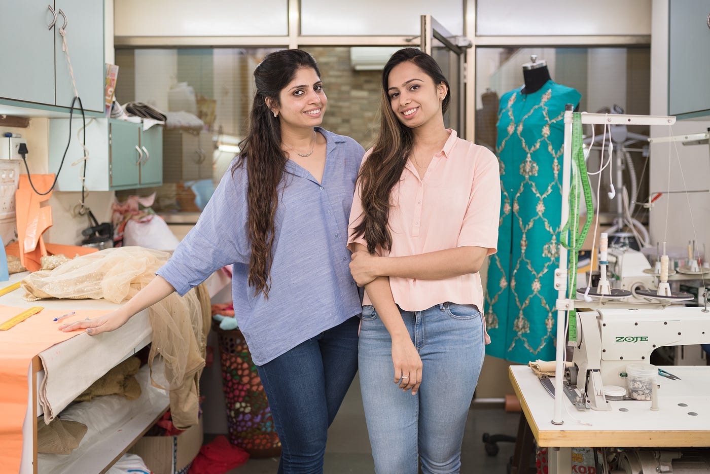 two sisters one label