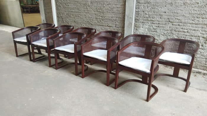 Indonesian furniture made with natural rattan
