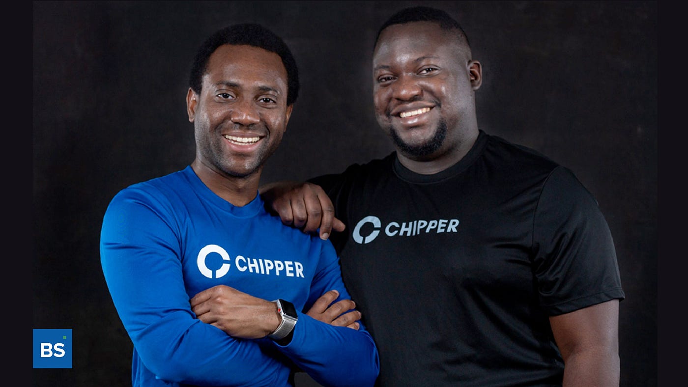 A photo of Chipper Cash Co-Founders, Ham Serunjogi and Maijid Moujaled