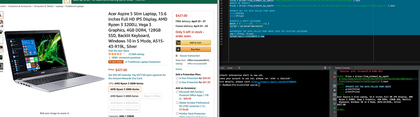 How to scrape data from any website using Python | by Manpreet Singh |  Medium