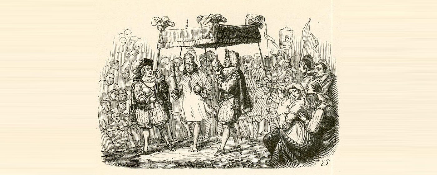 Illustration from The Emperor’s New Clothes
