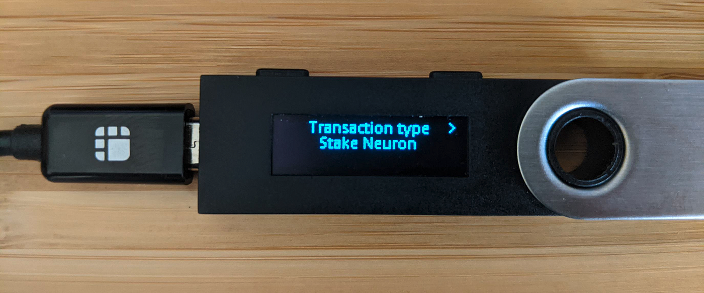 Integrating Ledger Nano With the NNS Front-End Dapp: User Manual | by  DFINITY | The Internet Computer Review | Medium