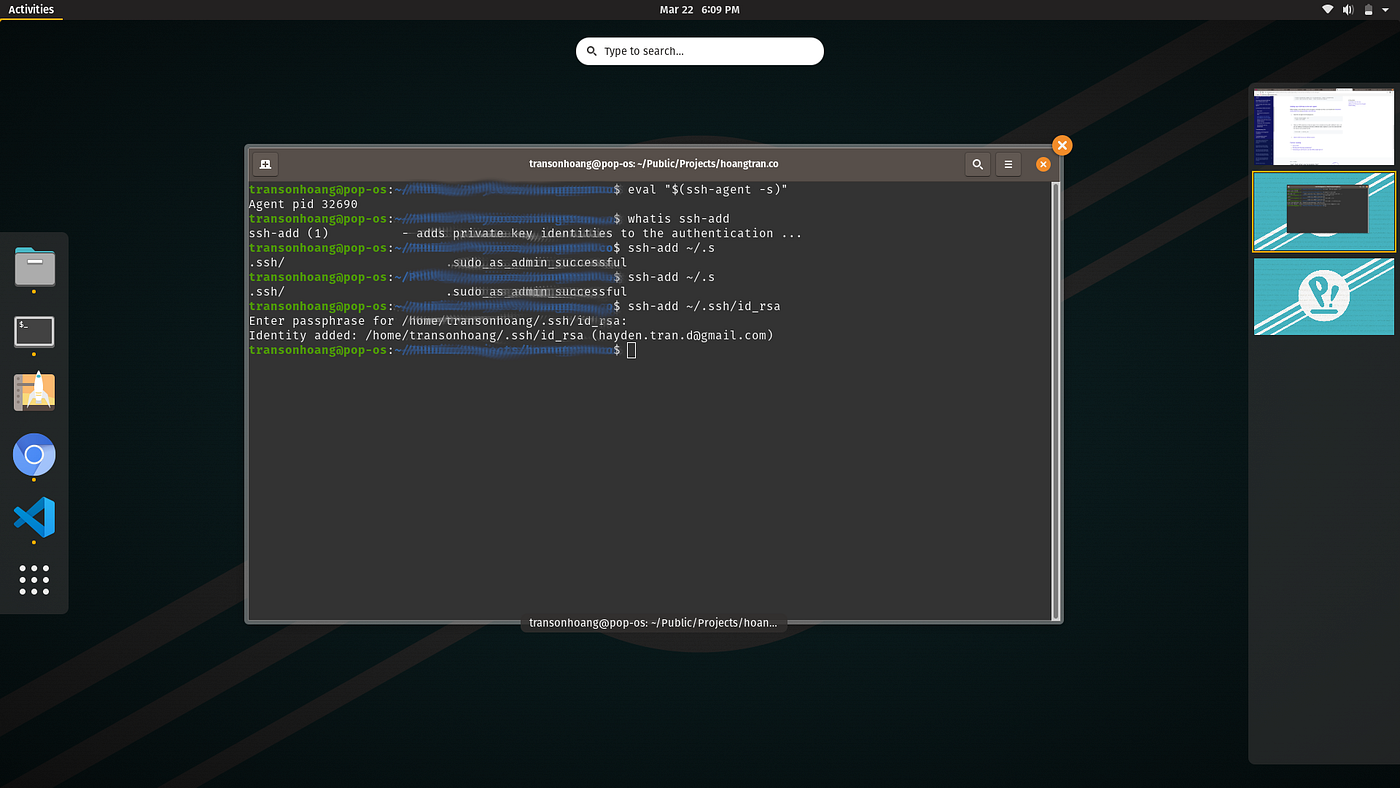 How to add SSH to a Github Account on Linux | by TRAN SON HOANG | Level Up  Coding