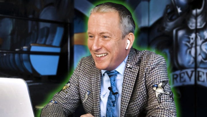 Teacher Ron Clark connects with other teachers over Zoom.