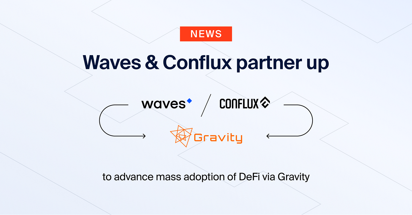 Waves partners up with Conflux to amplify DeFifocused infrastructure