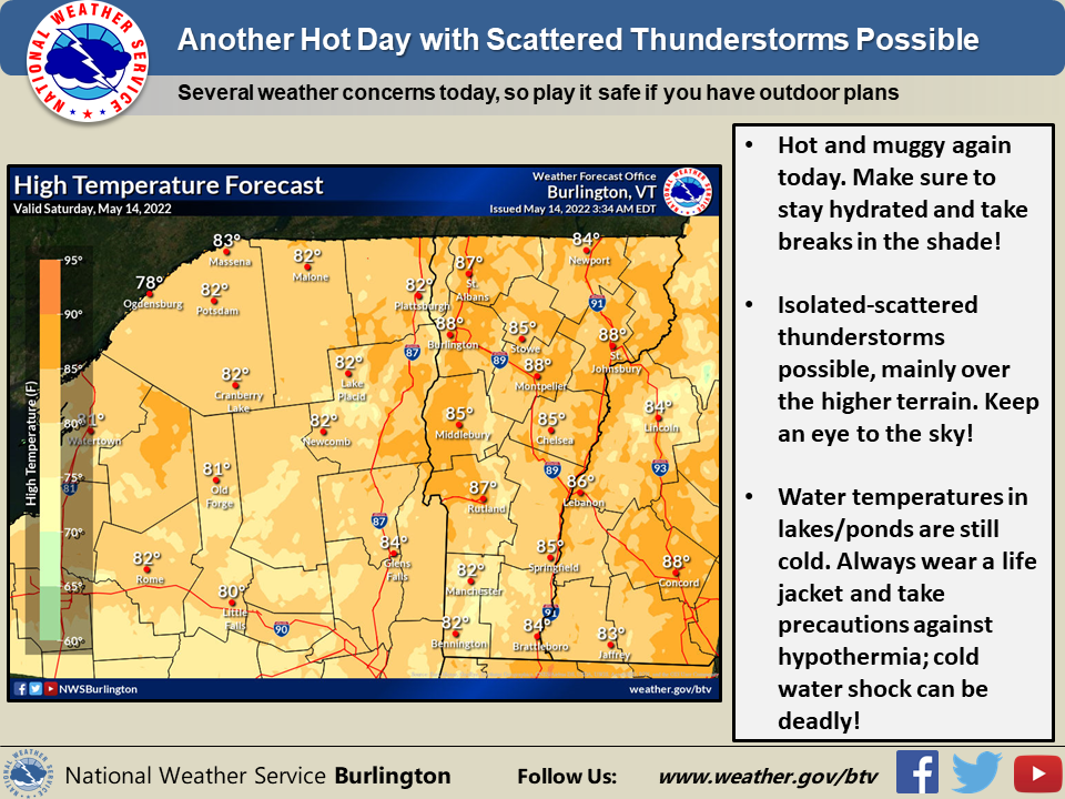 Record Hot Weather in New England and the Northeast by Todd B. Bates
