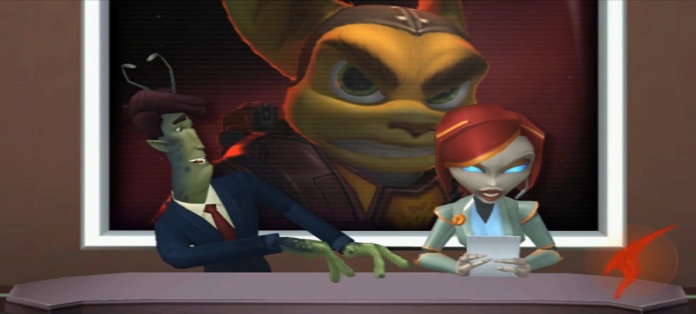 Ratchet & Clank Standing the Test of Time by Ash Whyte Orange and