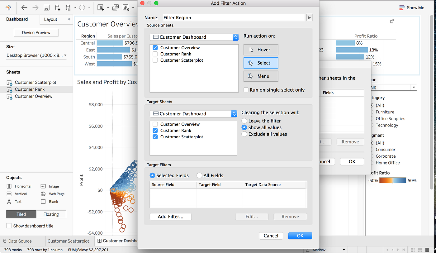 Creating complex dashboards using Tableau by Madhav Ayyagari Medium