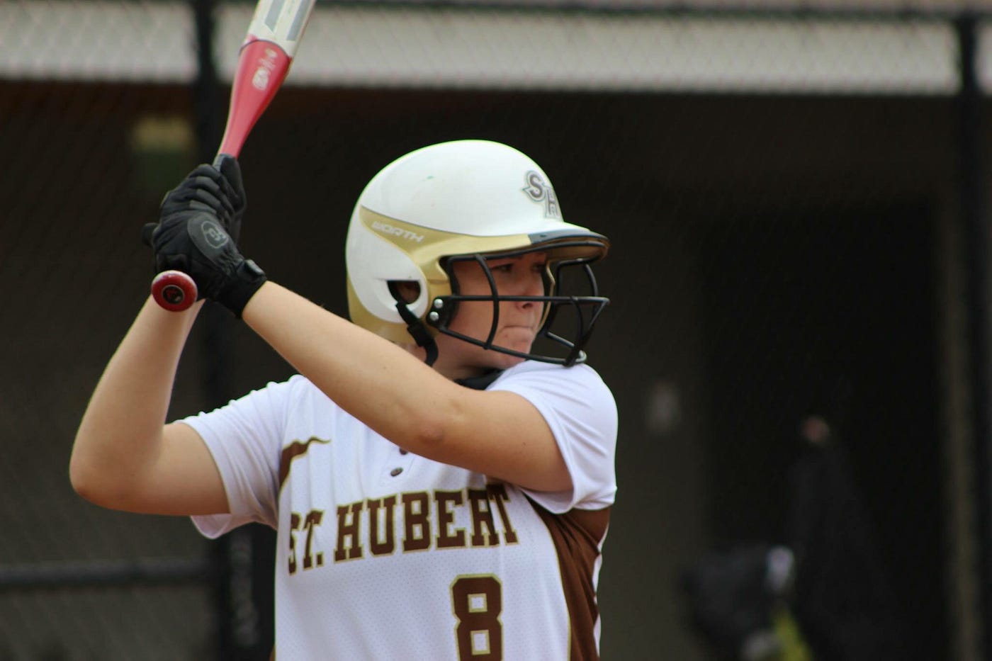 Emma Clark has the St. Hubert softball team happy, winning by Joe Mason Medium