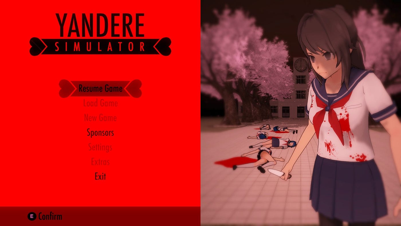 １ ヒロインの女子高生が恋のライバルを大量惨殺するゲーム ﾟdﾟ By Lol Medium